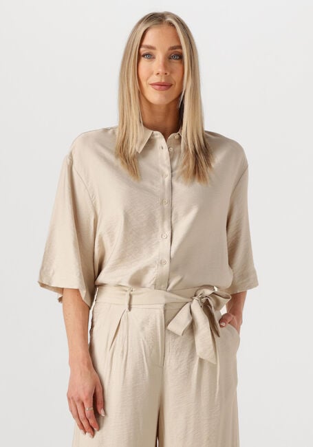 Beige MSCH COPENHAGEN Blusen MSCHNYLA AMABELLE 2 4 SHIRT - large