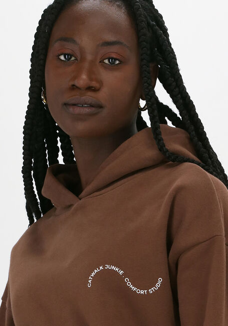 Braune CATWALK JUNKIE Sweatshirt SW THE NEW POWERSUIT - large