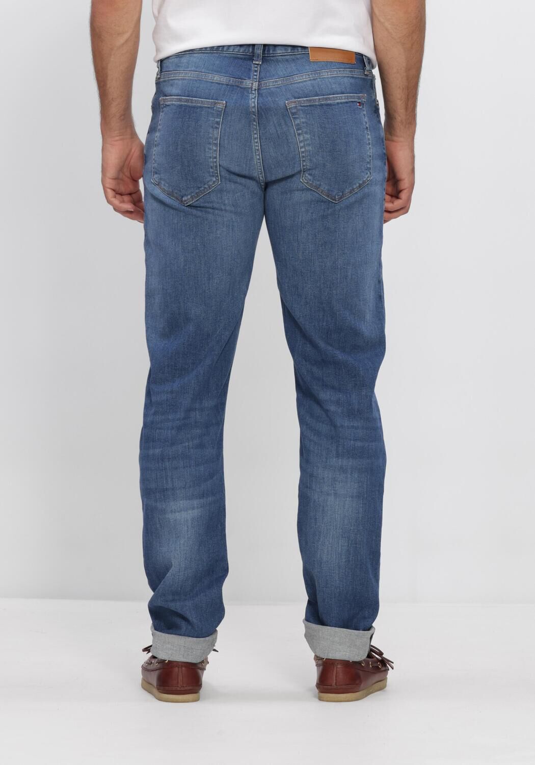 Dunkelblau TOMMY HILFIGER Slim fit jeans SLIM BLEECKER JAX INDIGO - large