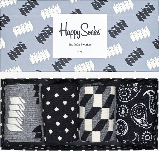 Graue HAPPY SOCKS Socken GIFT PACK - large