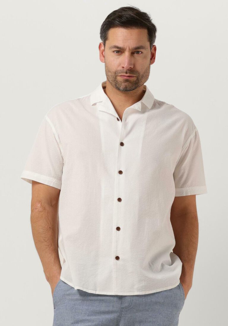 nicht-gerade weiss anerkjendt casual-oberhemd akkarsten s/s seersucker shirt