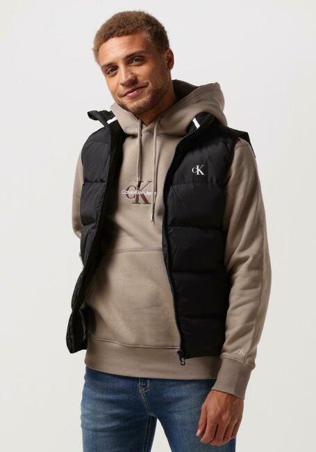 Schwarze CALVIN KLEIN Bodywarmer ESS DOWN VEST - large
