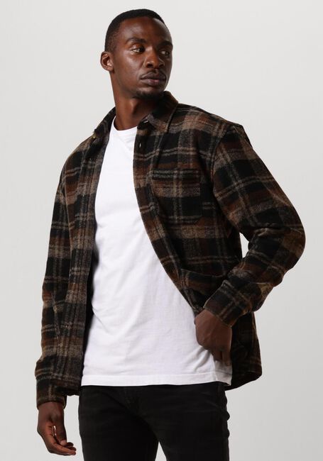 Braune FORÉT Overshirt IVY WOOL OVERSHIRT - large