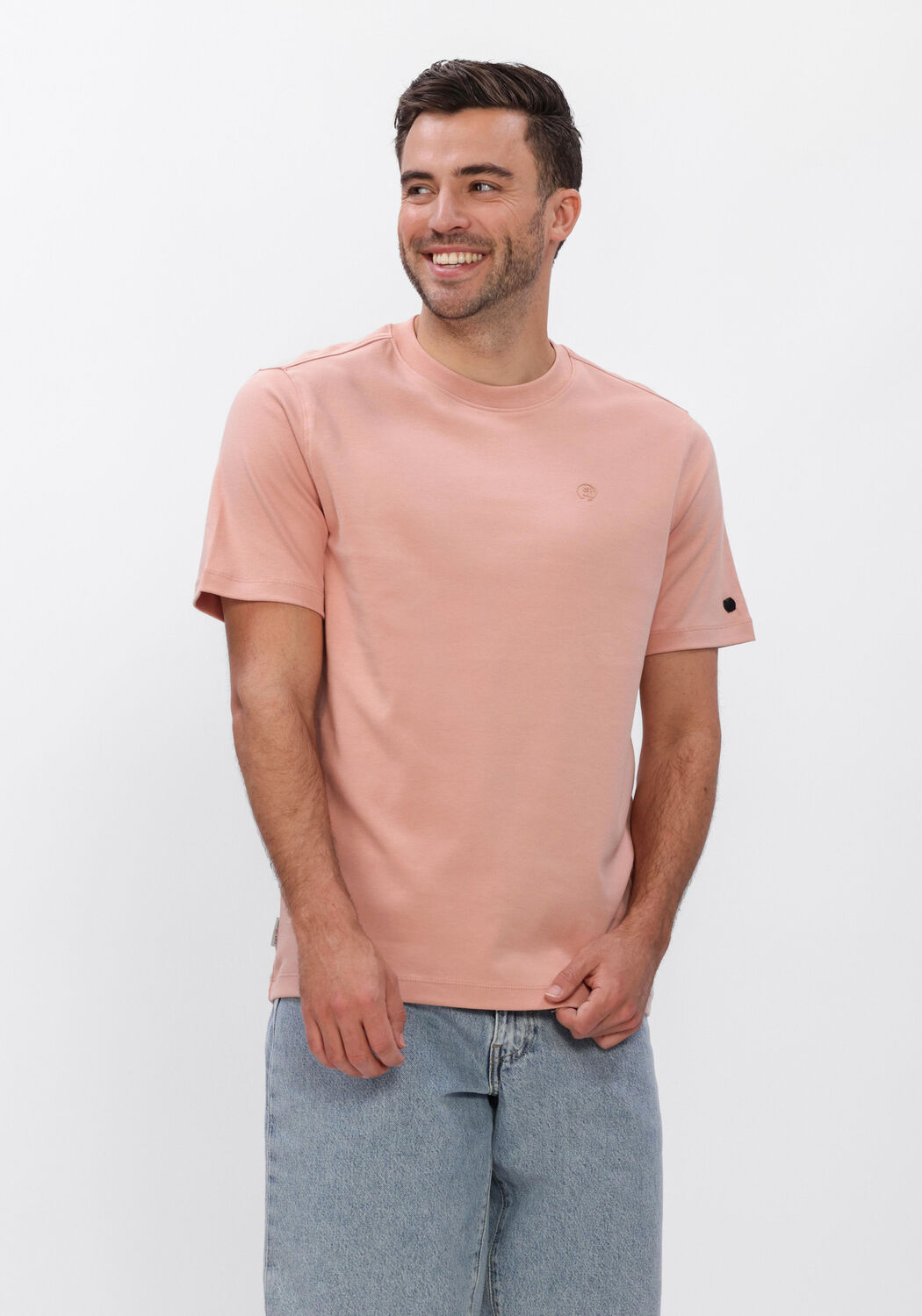 Rosane CAST IRON T-shirt REGULAR FIT INTERLOCK - large
