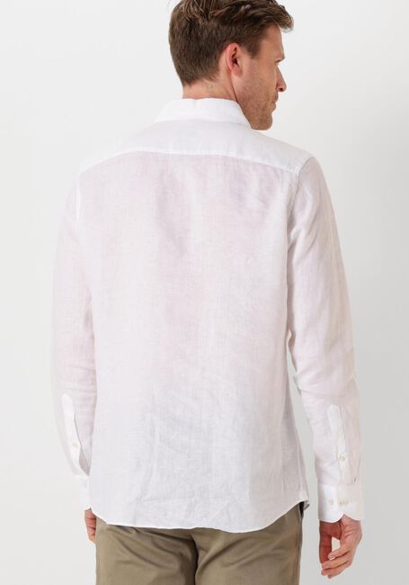 Weiße PROFUOMO Klassisches Oberhemd SHIRT X-CUTAWAY LINEN - large