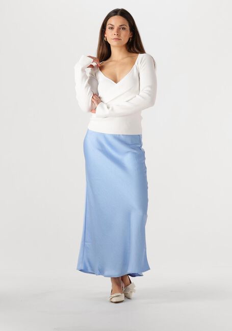 Hellblau NEO NOIR Maxirock VICKY HEAVY SATEEN SKIRT - large