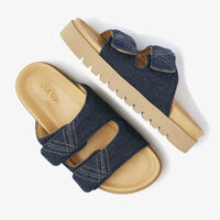 Blaue VIA VAI Pantolette RAE LIDIA - medium