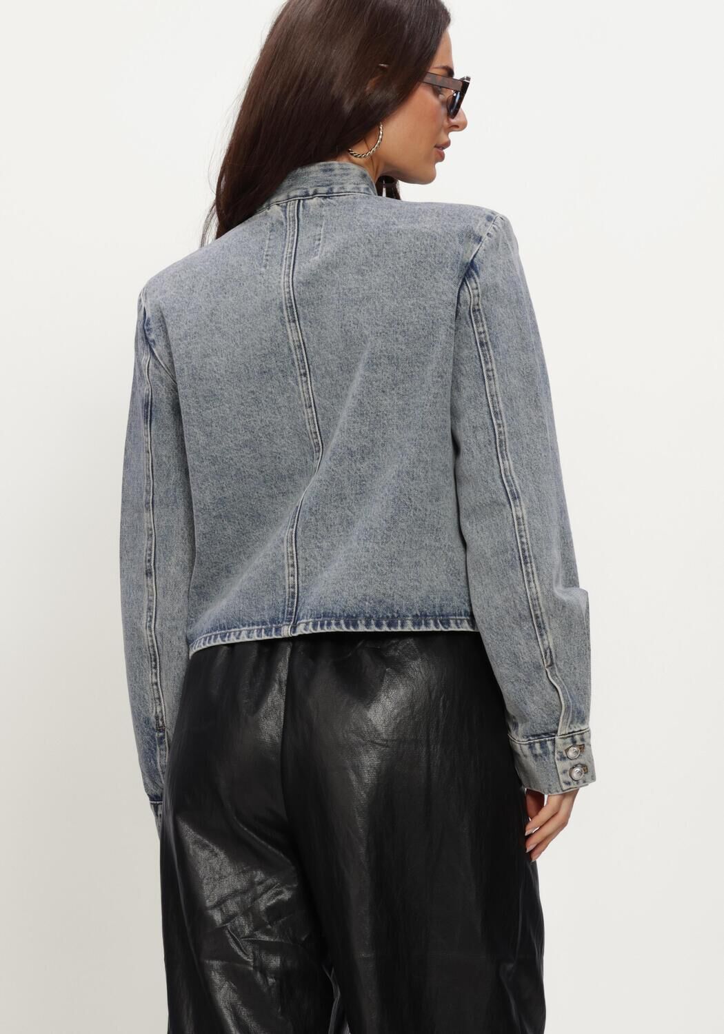 Blaue CO'COUTURE Jeansjacke JACKSONCC OFFICER DENIM JACKET - large