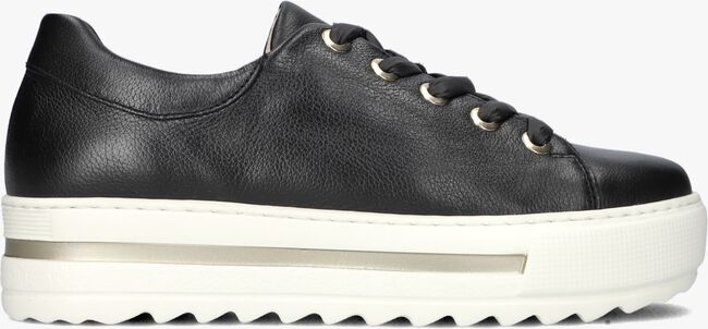 Gabor Schuhe Gabor Sneaker Schwarz Leder Gabor Comfort Sneaker