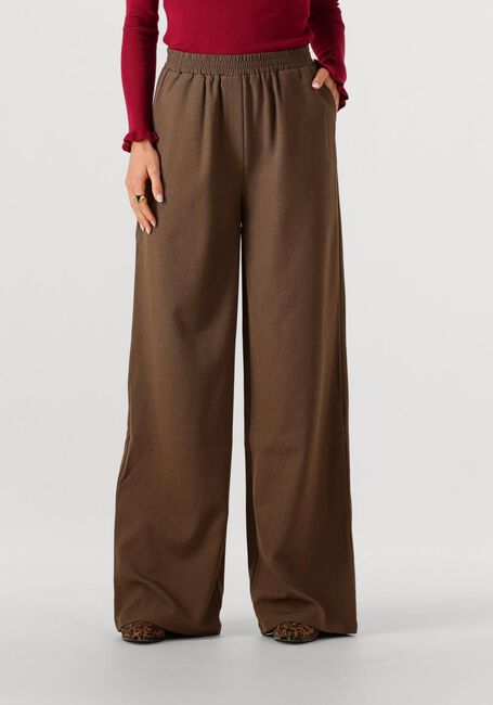 Braune YDENCE Weite Hose PANTS YADE TALL - large
