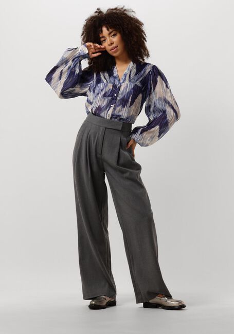 Blaue NUKUS Blusen PRESTONIA BLOUSE - large