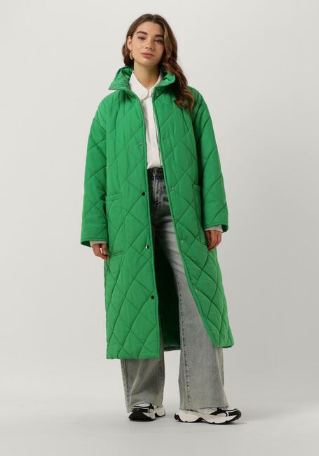 Grüne STAND STUDIO Wattierte Jack SAGE COAT - large