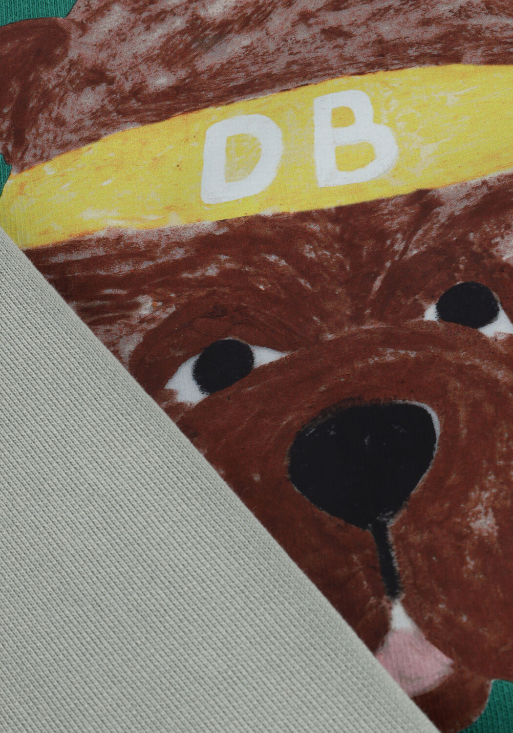 Gr&uuml;ne DAILY BRAT Sweatshirt FUZZY WUZZY SWEATER - large