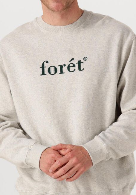 Hellgrau FORÉT Sweatshirt BOAT SWEATSHIRT - large