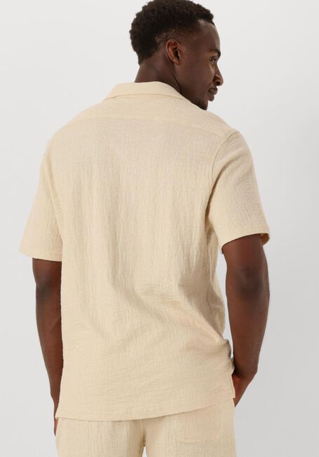 Beige BUTCHER OF BLUE Casual-Oberhemd RIPLEY STRUCTURE SHIRT - large