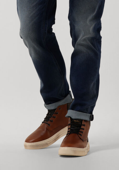 Cognacfarbene PME LEGEND Sneaker High NOSESTAR - large