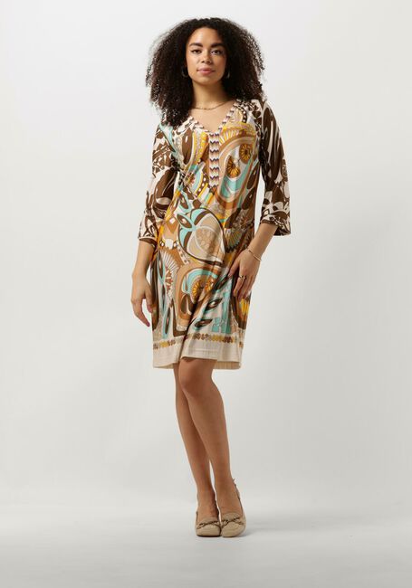 Beige ANA ALCAZAR Minikleid TUNIC DRESS DECO - large