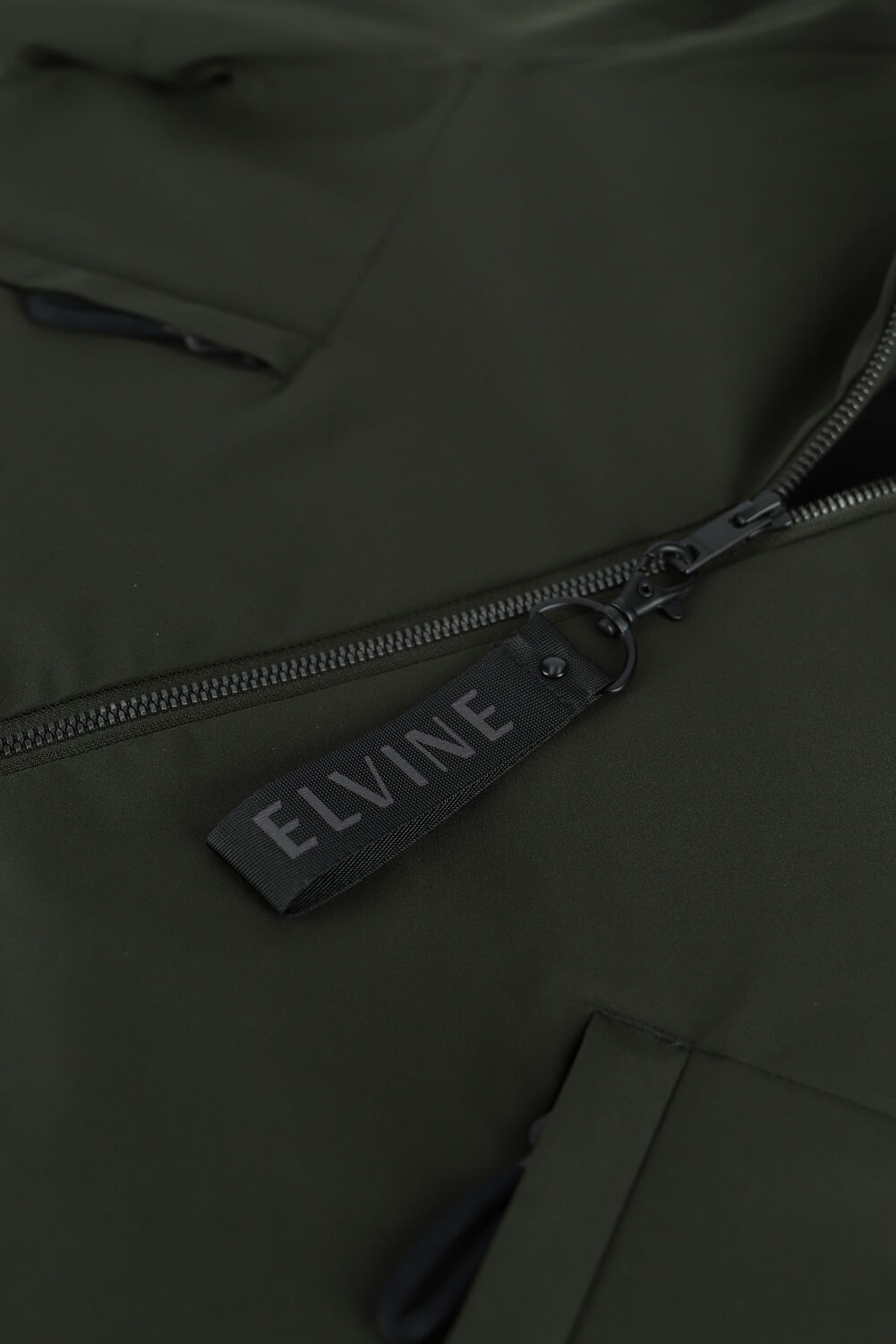 Dunkelgr&uuml;n ELVINE Wattierte Jack COLE - large