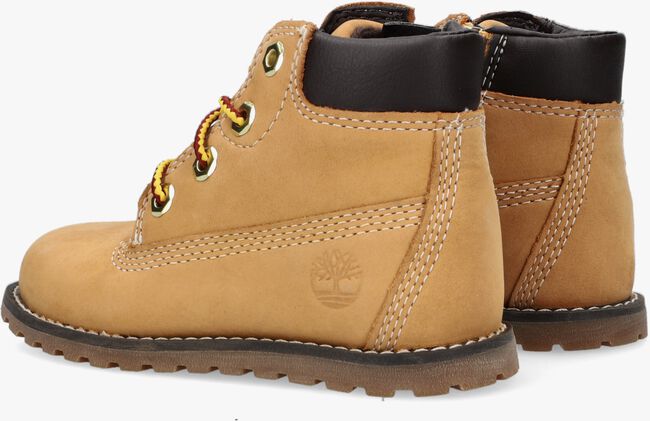Camelfarbene TIMBERLAND Schnürboots POKEY PINE 6IN BOOT KIDS - large