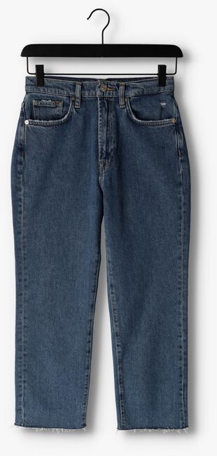 Blaue 7 FOR ALL MANKIND Straight leg jeans LOGAN STOVEPIPE BLAZE WITH RAW CUT HEM - large