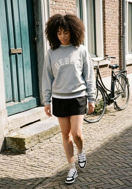 Graue DEBLON SPORTS Sweatshirt CIA SWEATER - large
