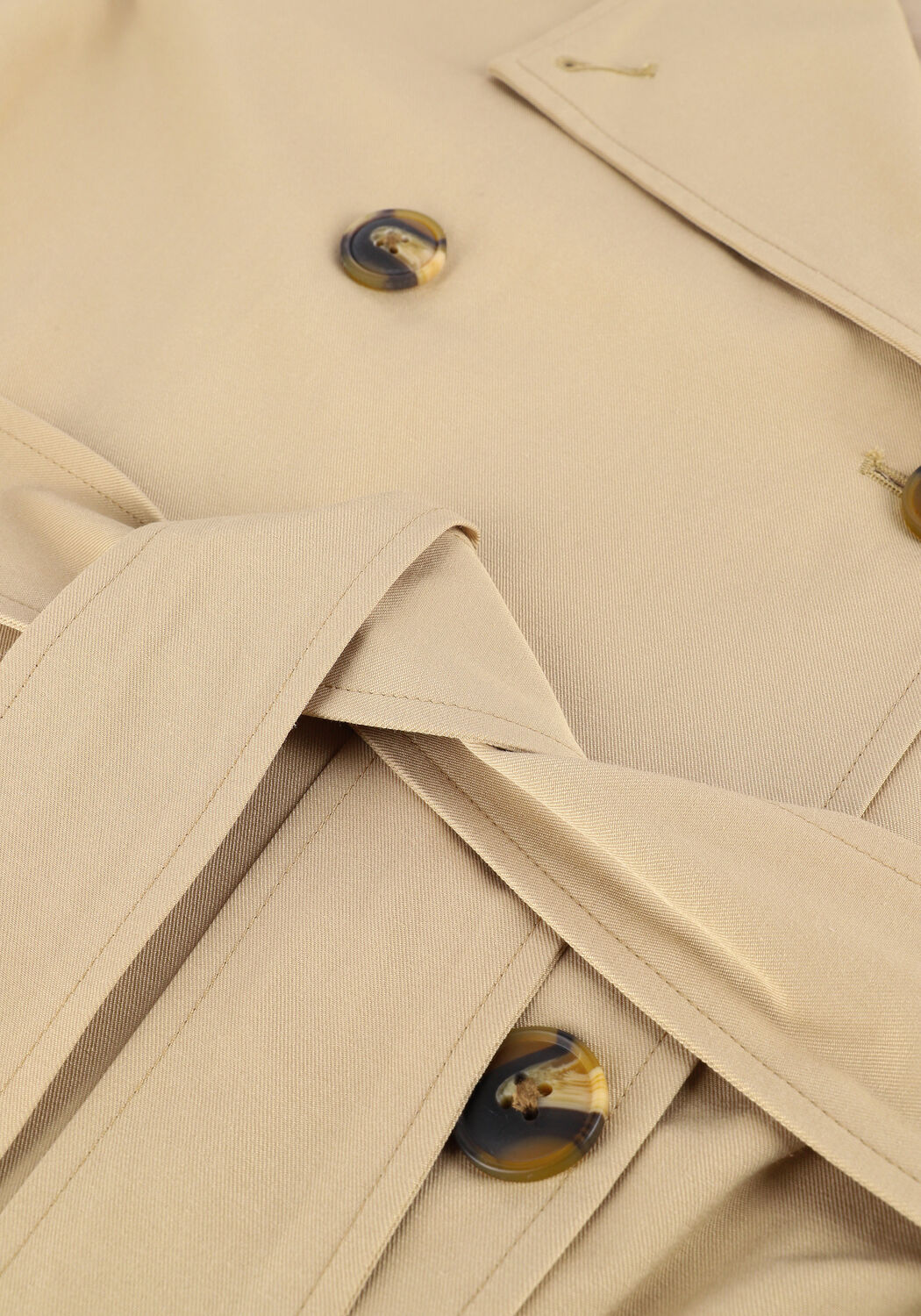 Beige OBJECT Trenchcoats OBJCLARA NEW TRENCH COAT NOOS - large