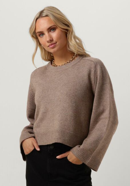 Beige CO'COUTURE Pullover MAJA CROP O KNIT - large