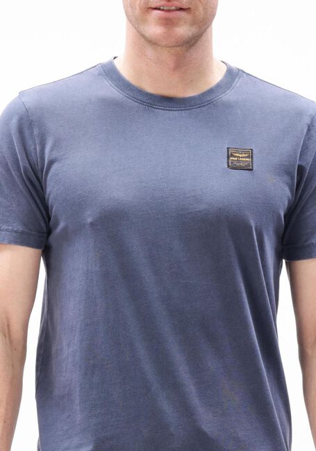 Blaue PME LEGEND T-shirt ACID WASH + GARMENT DYE - large
