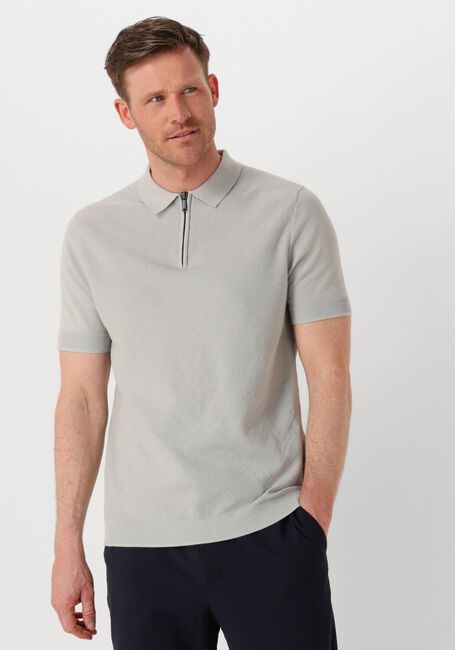 Hellgrau SAINT STEVE Polo-Shirt SONNY - large