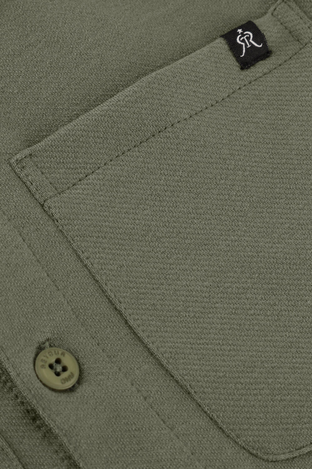 Gr&uuml;ne RETOUR Casual-Oberhemd ELOY - large