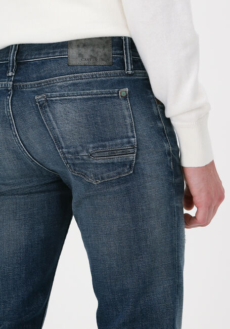Blaue CAST IRON Slim fit jeans RISER SLIM AUTHENTIC USED DARK - large