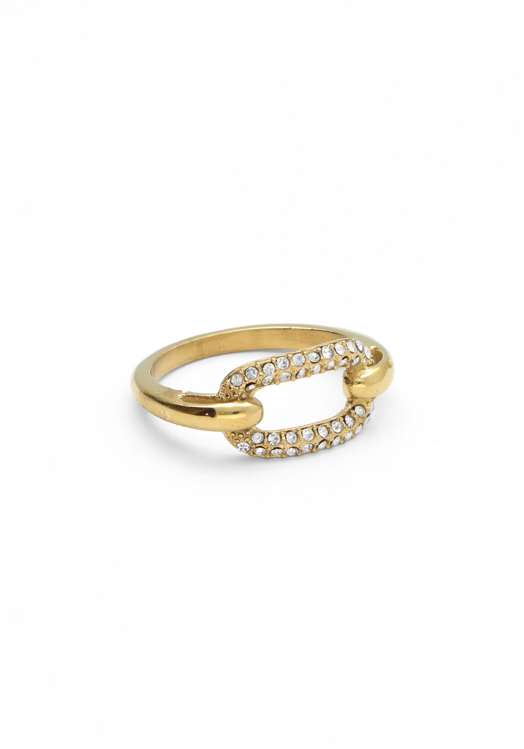 Goldfarbig NOTRE-V Ring OMFW22-014