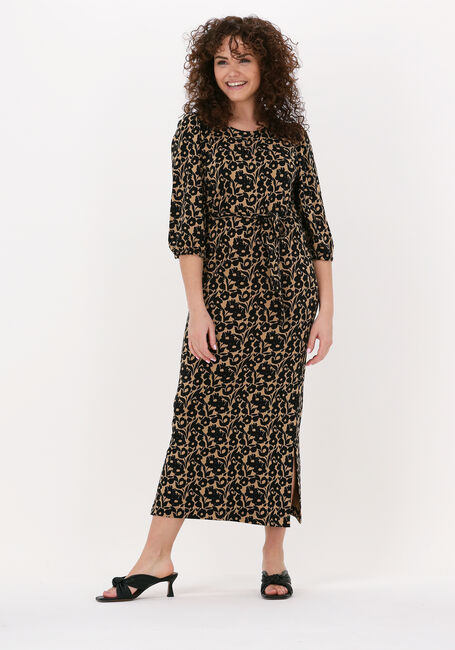 Camelfarbene JANSEN AMSTERDAM Midikleid PIA - large