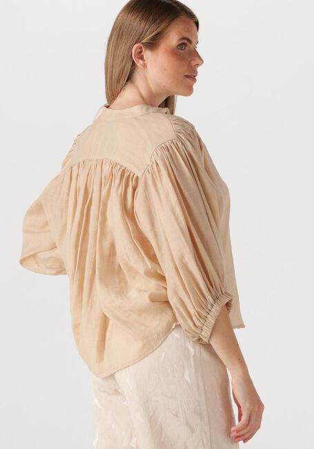 Beige AMAYA AMSTERDAM Blusen JUNO BLOUSE - large