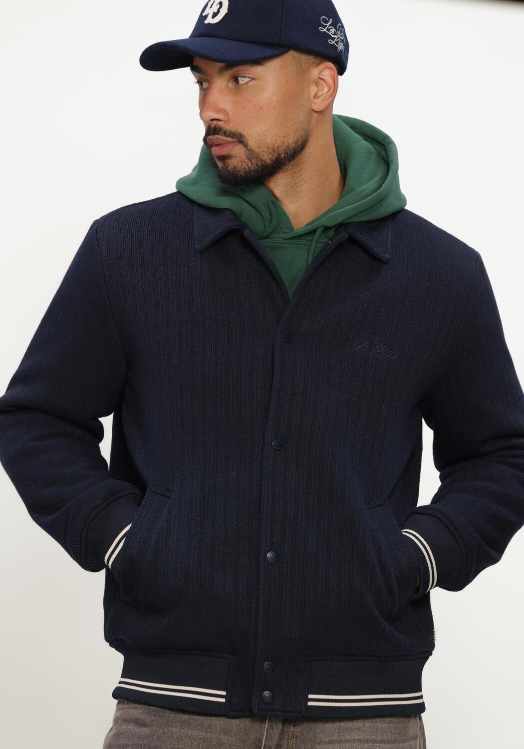 Dunkelblau JC RAGS Jack PADDED JACKET BORIS - large