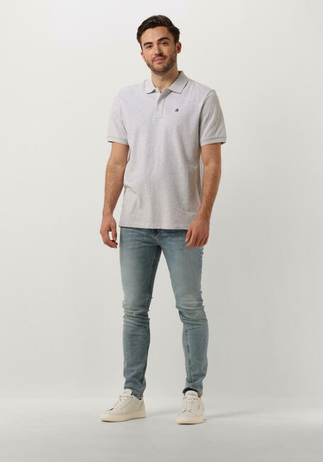 Weiße SCOTCH & SODA Polo-Shirt ESSENTIALS - COTTON PIQUE POLO - large