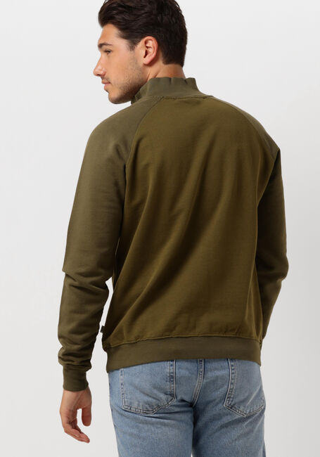Grüne FORÉT Sweatshirt CREEK HALF ZIP - large