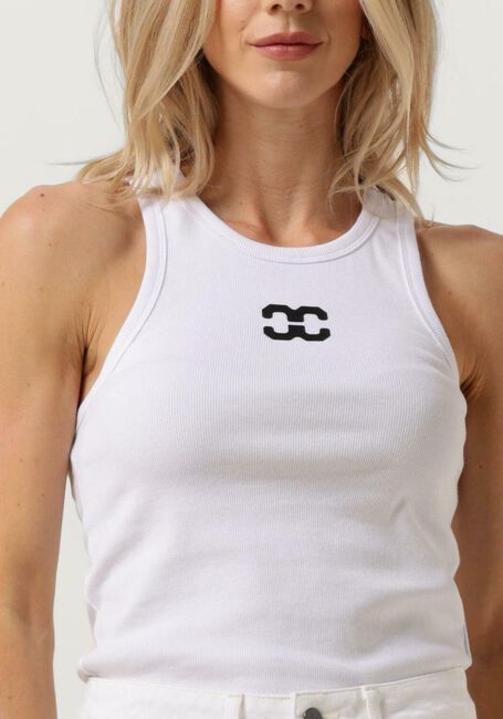 Weiße CO'COUTURE Top SAHARA CC TANK TOP - large