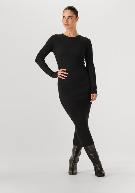 Schwarze SILVIAN HEACH Maxikleid MIDI DRESS SZABO - large