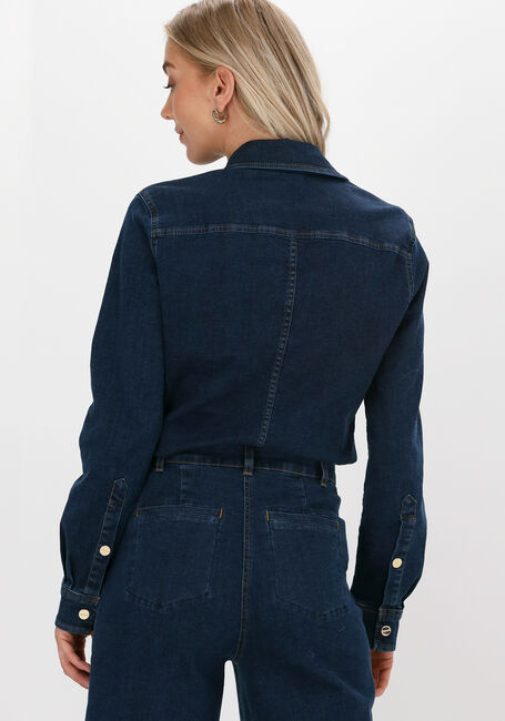 Blaue VANILIA Blusen DENIM WORK - large