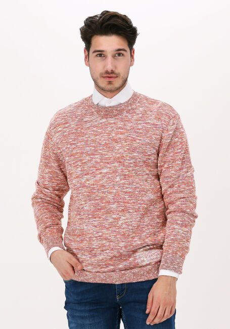 Mehrfarbige/Bunte SCOTCH & SODA Pullover MULTICOLOUR CREW NECK SWEATER - large