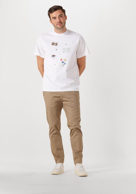 Weiße FORÉT T-shirt THINGS T-SHIRT - large