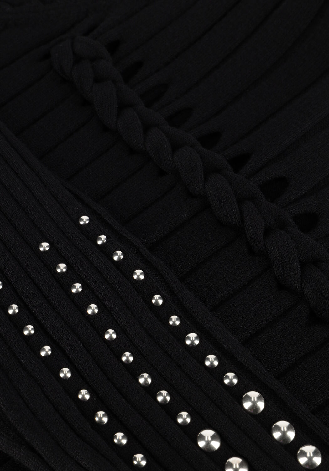 Schwarze LIU JO Top ECS MAGLIA CHIUSA S/M - large