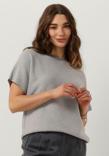 Hellgrau KNIT-TED Pullover EVA - large