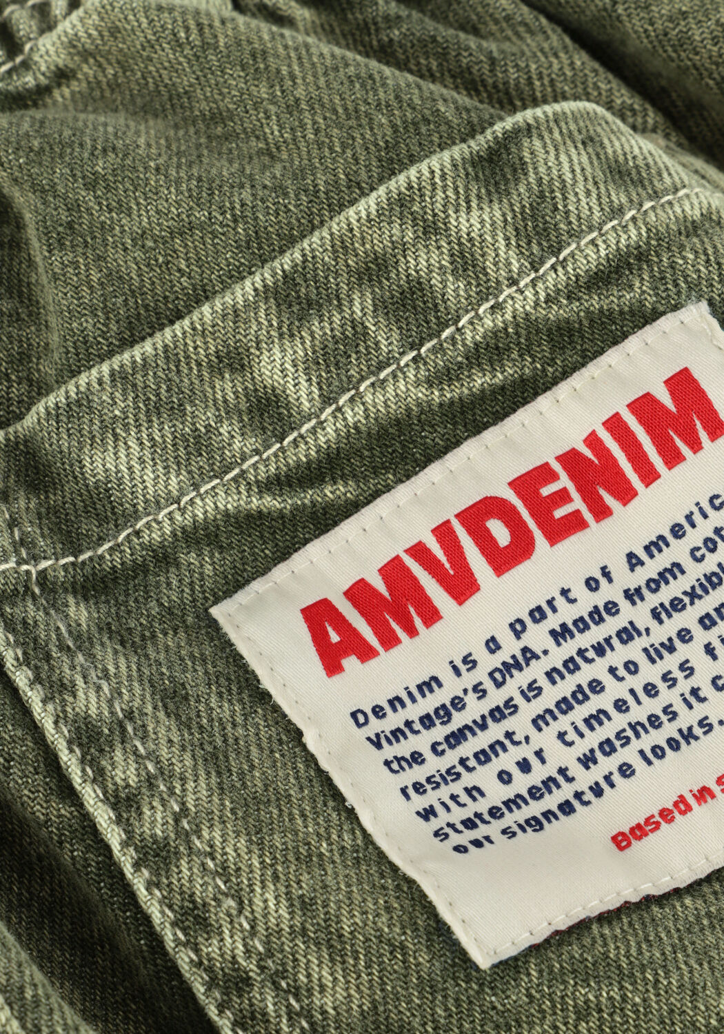 Gr&uuml;ne AMERICAN VINTAGE Cargo jeans UZATOWN - large