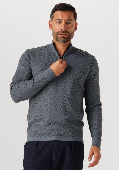 Graue CAST IRON Pullover HALF ZIP COLLAR ECOVERO - large
