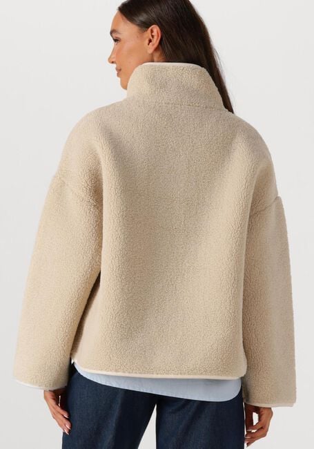 Ecru KNIT-TED Teddy-Jacke JILL - large