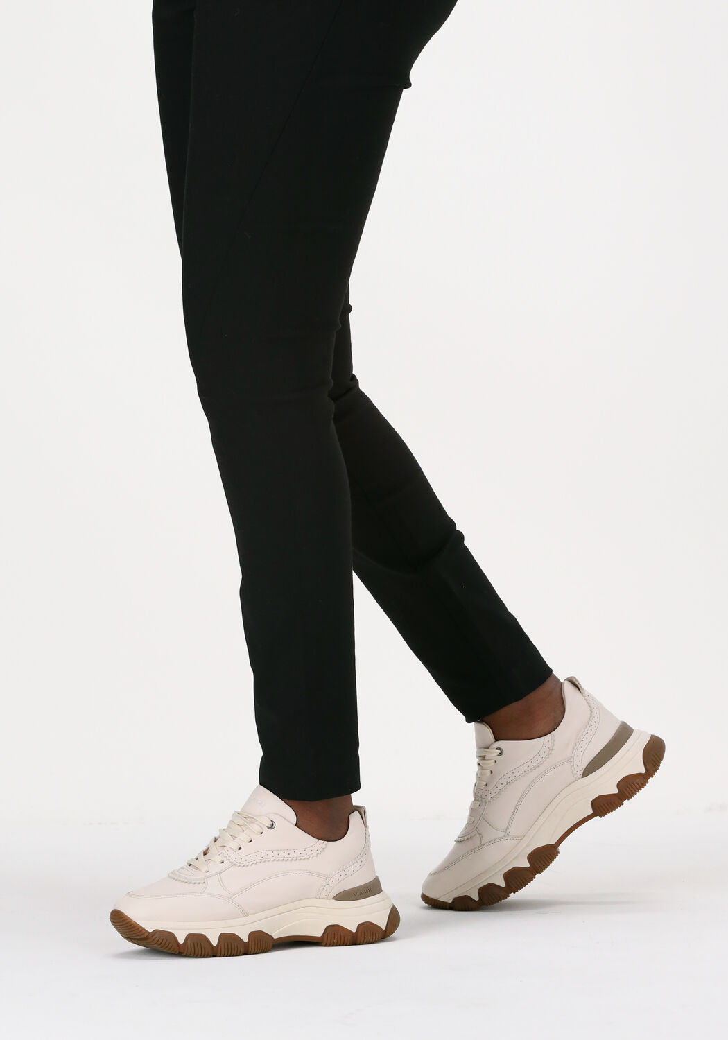 Beige VIA VAI Sneaker Low COCO TESS - large