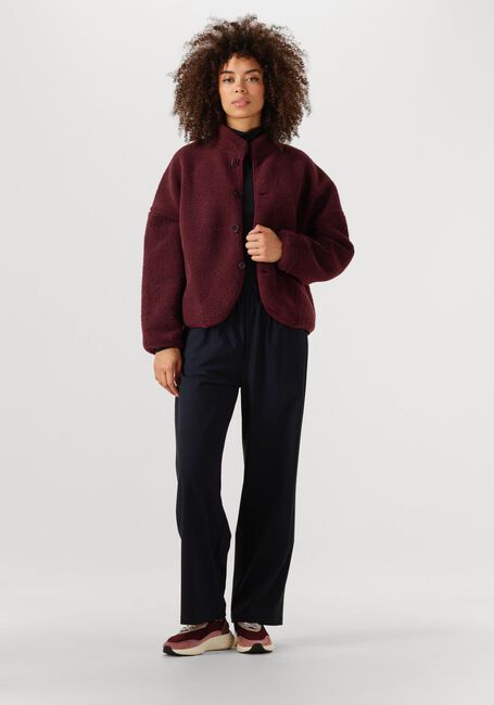 Bordeaux PENN & INK Teddy-Jacke JACKET W25C281 - large