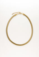 Goldfarbig NOTRE-V Kette KETTING PLATTE SCHAKEL #1 - medium